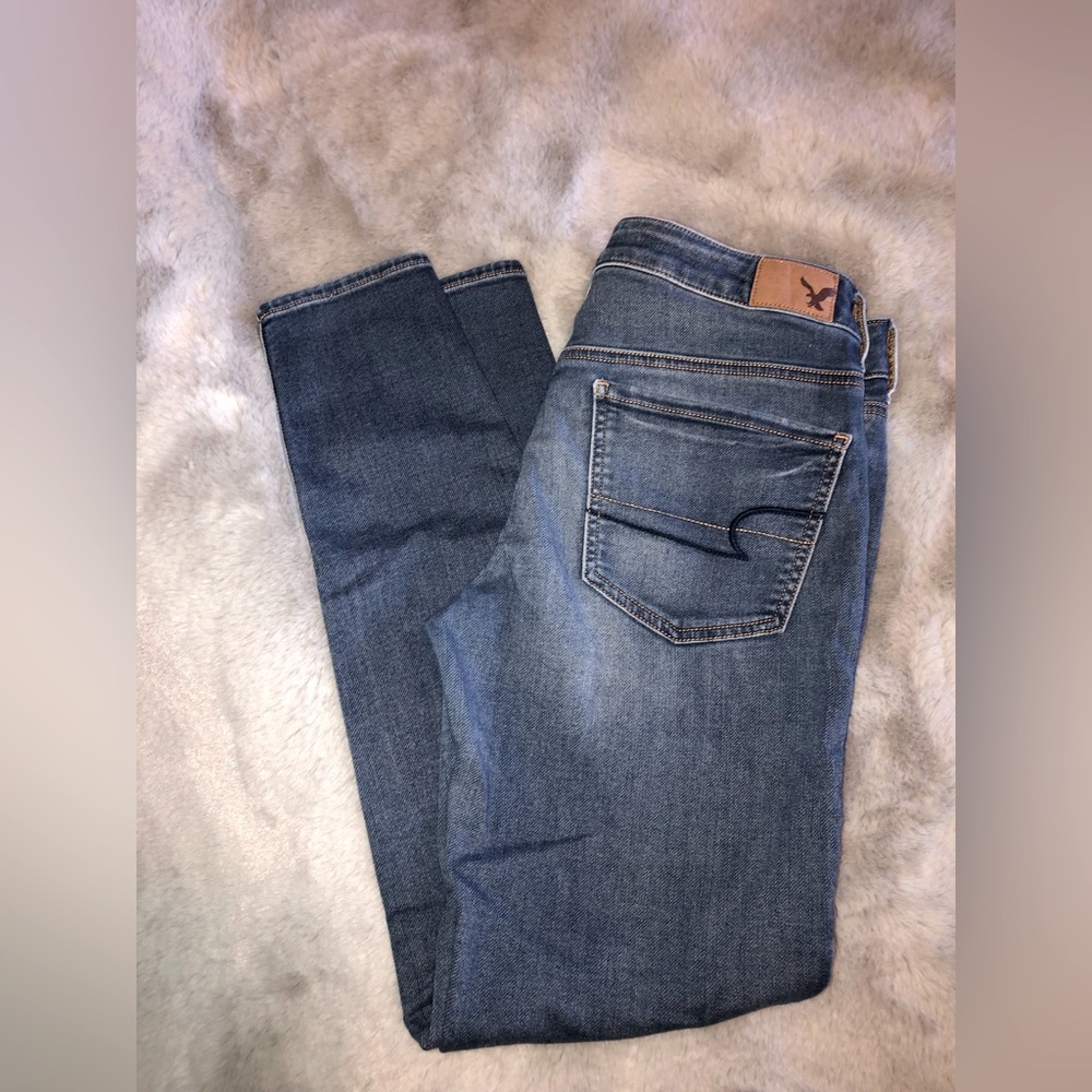 American Eagle AE 8 Regular Dark Stretch Jegging